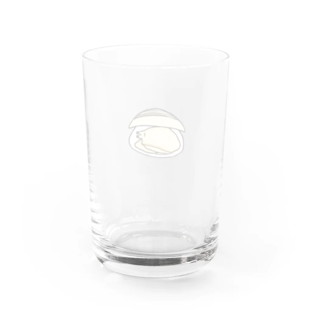 ＋Whimsyのハローハマグリさん Water Glass :back
