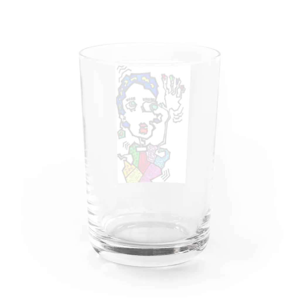 心があったかくなってしまう前にの運動会でかいた汗 Water Glass :back