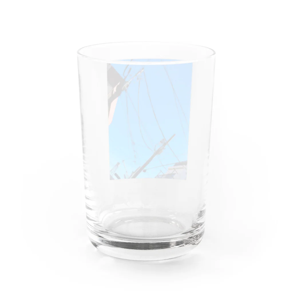 Wave8284の晴天 Water Glass :back