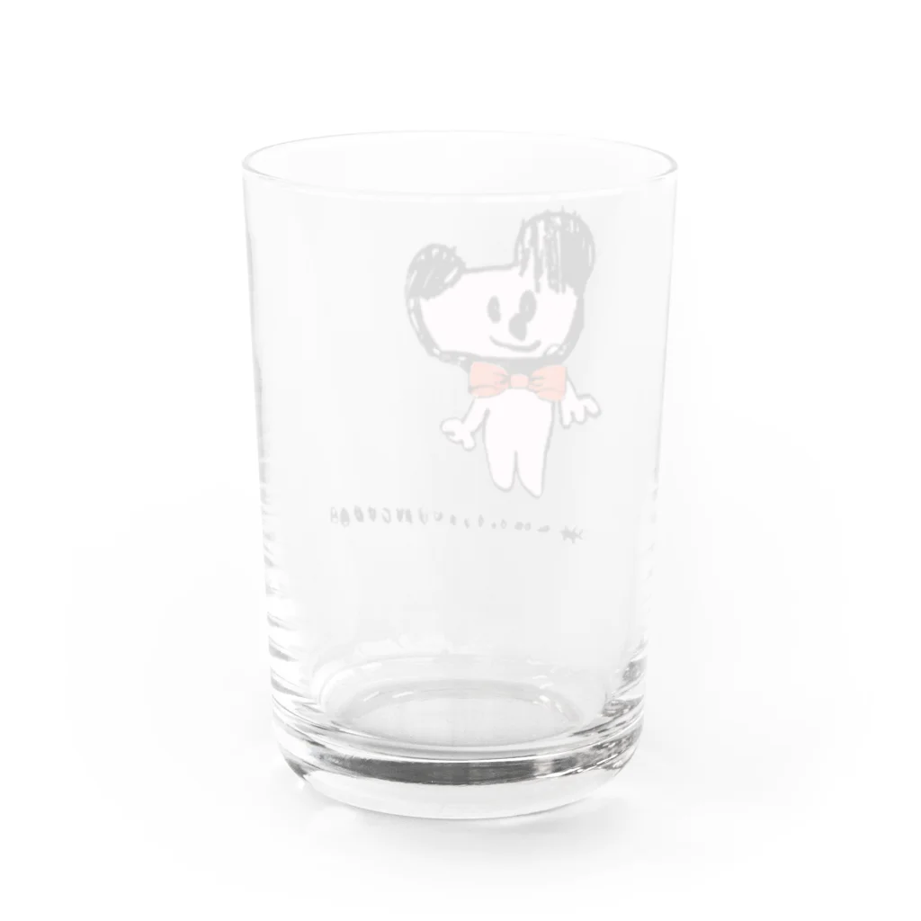 もぐらさんのありさんならんだ Water Glass :back