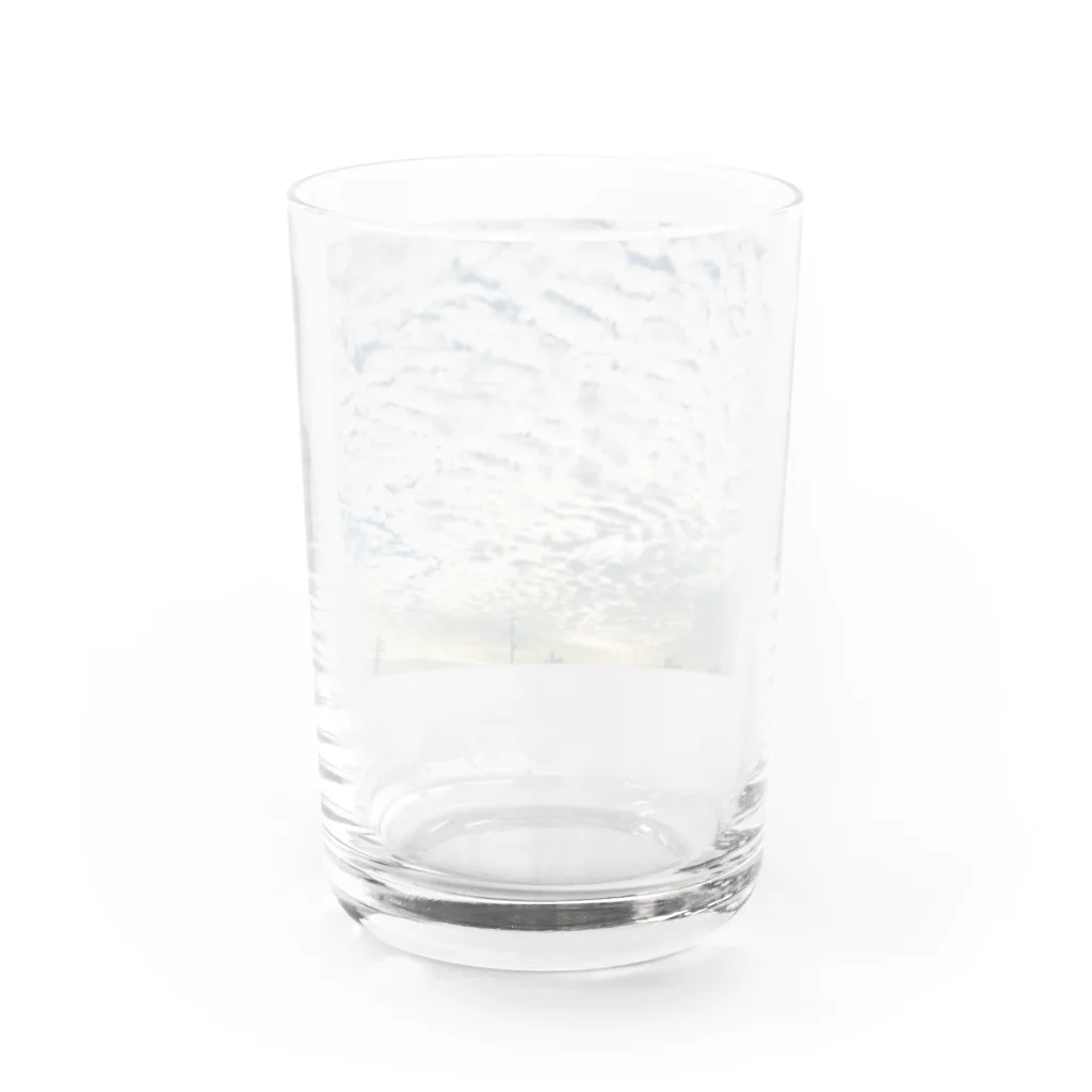 DAIPUKUの夕焼け曇 Water Glass :back