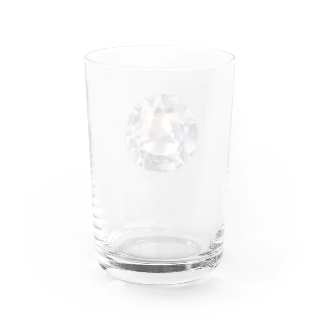 R☆worldのリアル宝石 Water Glass :back