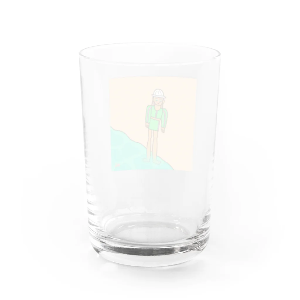 chichuukaivacanceのグアム Water Glass :back