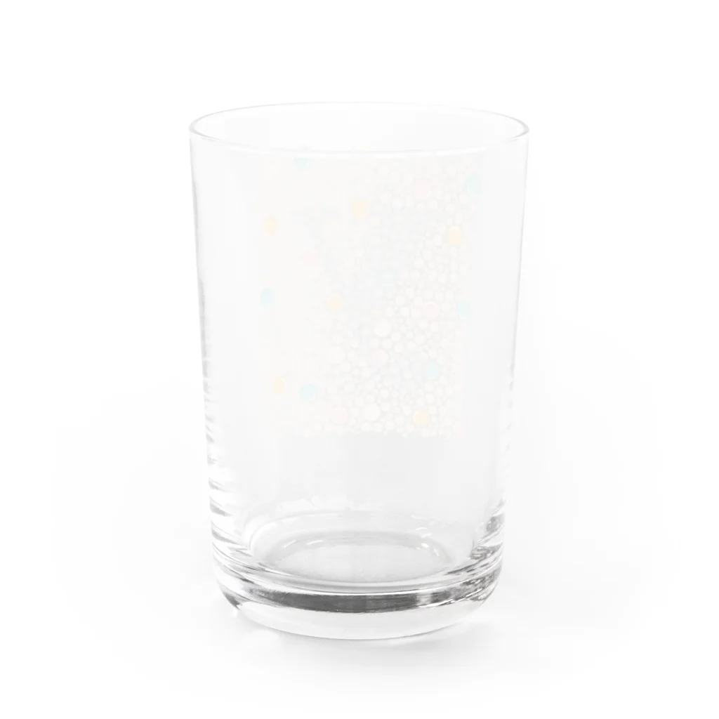 イロトリドリのイニシャルY Water Glass :back