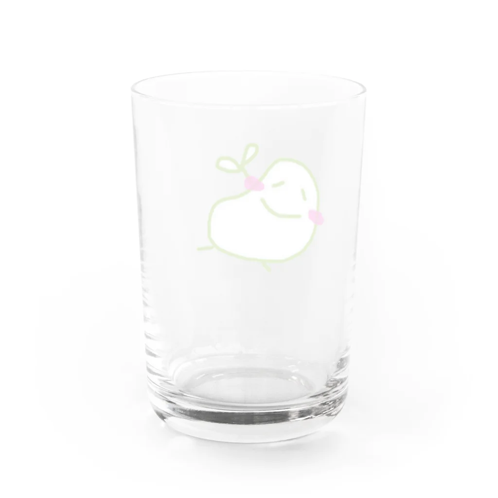 hempy...のSORAMAME KUN Water Glass :back