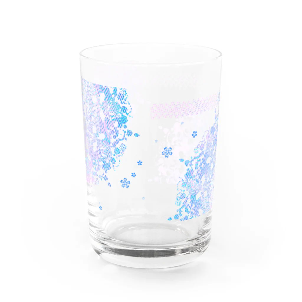 染景-somekage-のmoyo1-Atype Water Glass :back