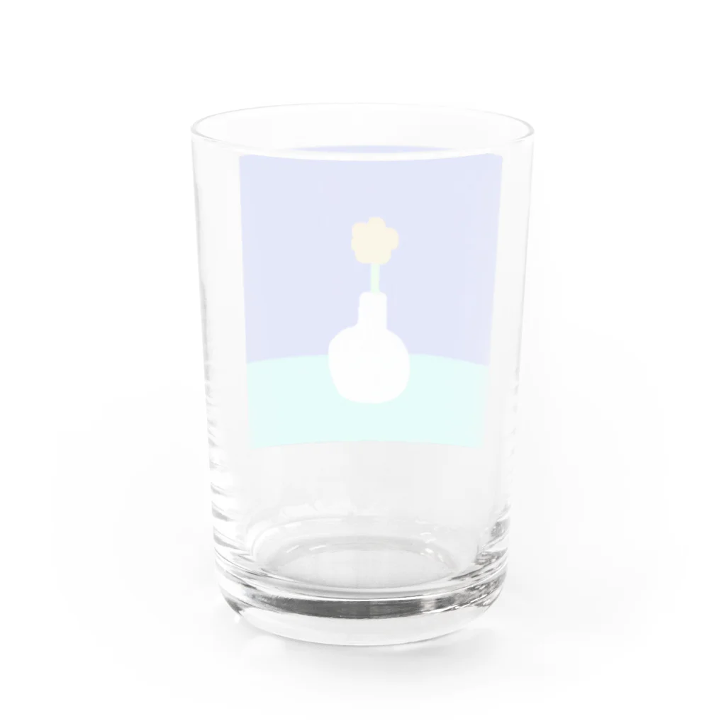 eranのお花と花瓶 Water Glass :back