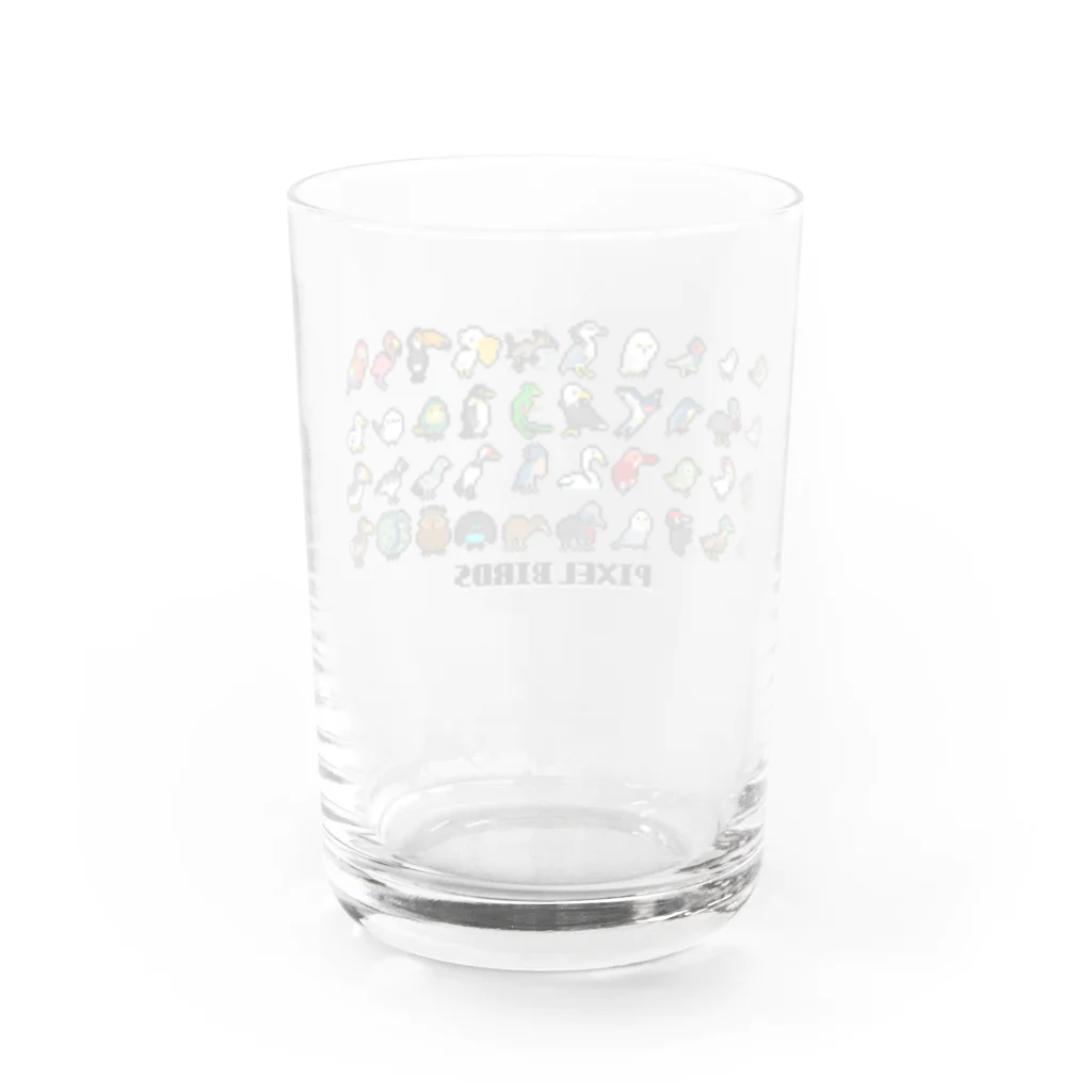 【ドット絵】ネコブレ商店のピクセルバード・集 Water Glass :back