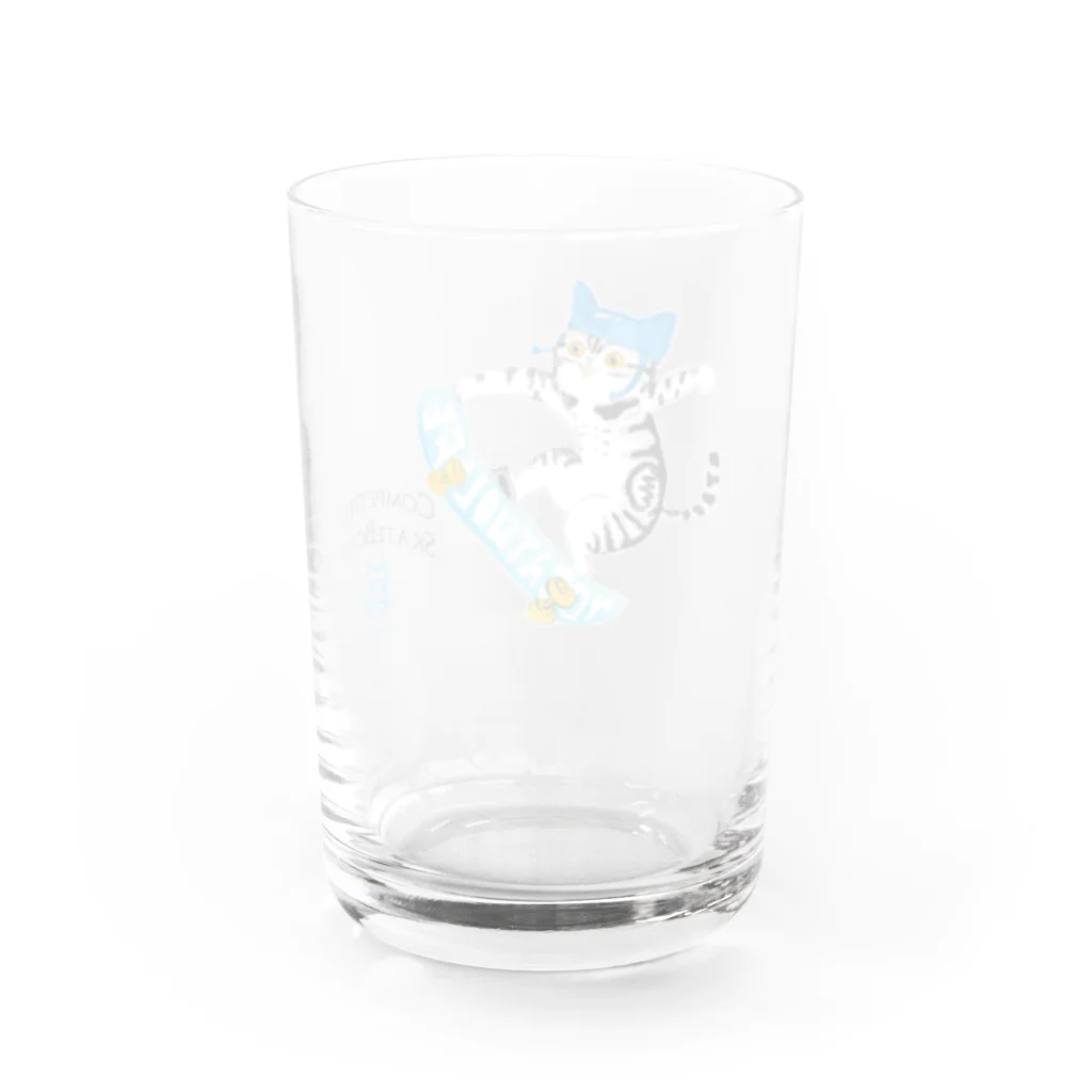 vagのNyalympic:SKATEBOARD Water Glass :back