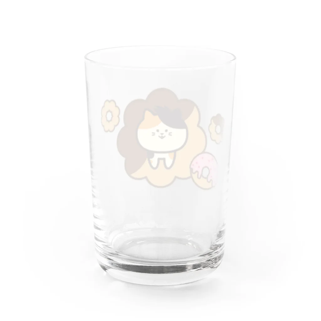 にゃぎまるのお店のしゃぎまるドーナツ Water Glass :back