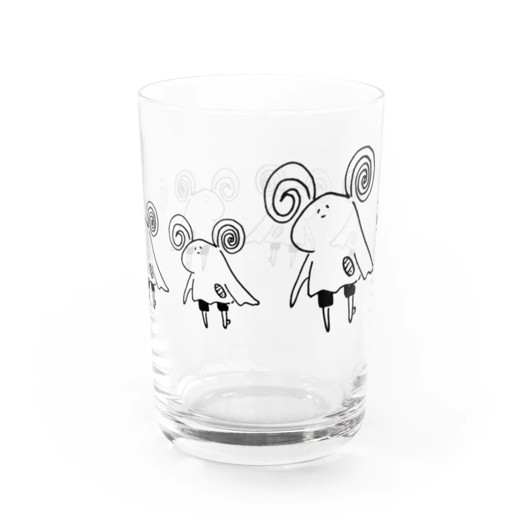 よろこ び いさむ の店のうようよ の  Water Glass :back