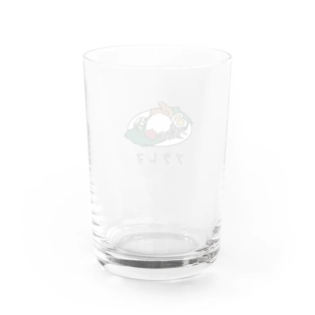 Tさんデザインのナシレマ/マレーシア Water Glass :back