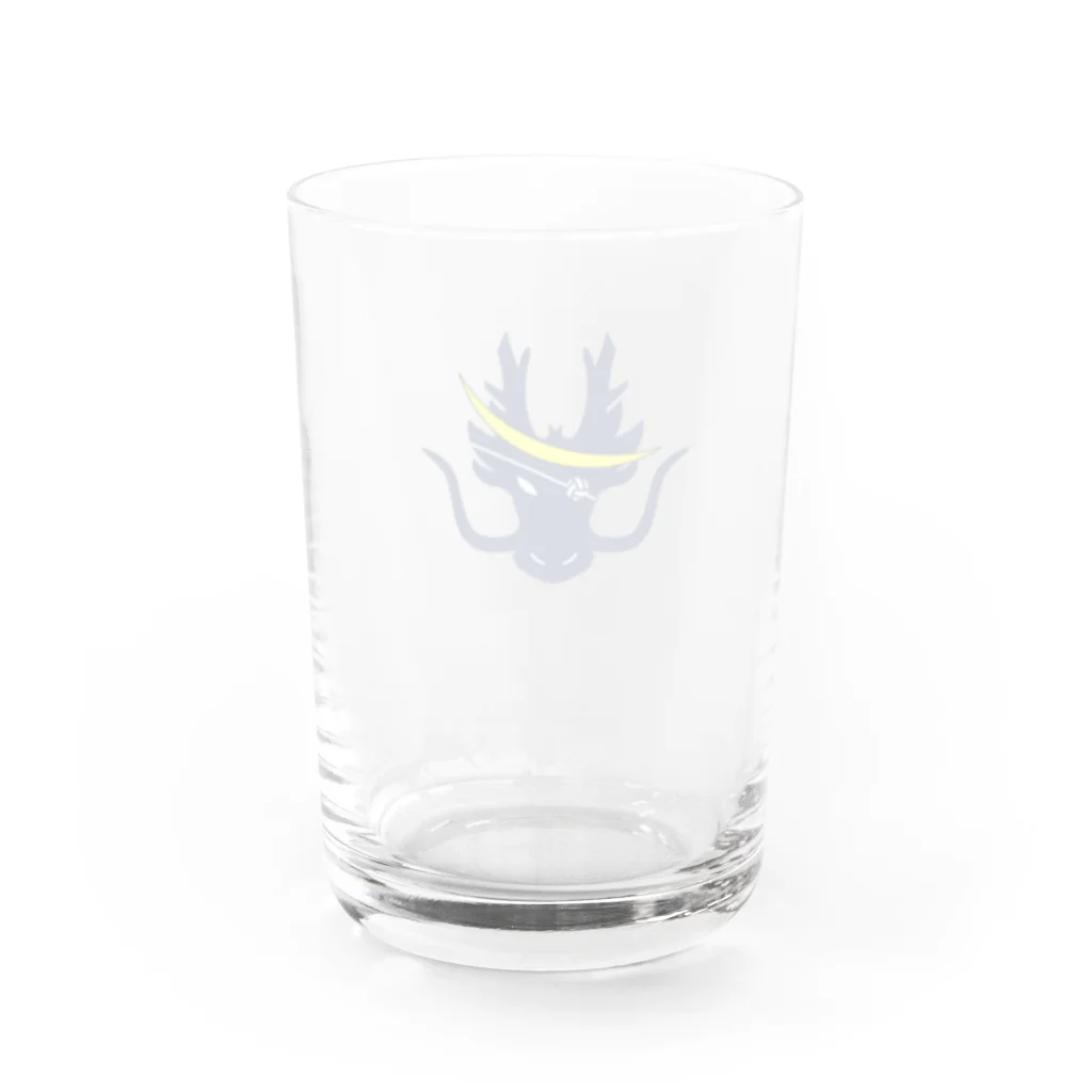 仙台シティFCオフィシャルグッズショップ（suzuri店)の仙台シティFC オリジナルグッズ(ドラゴン） Water Glass :back