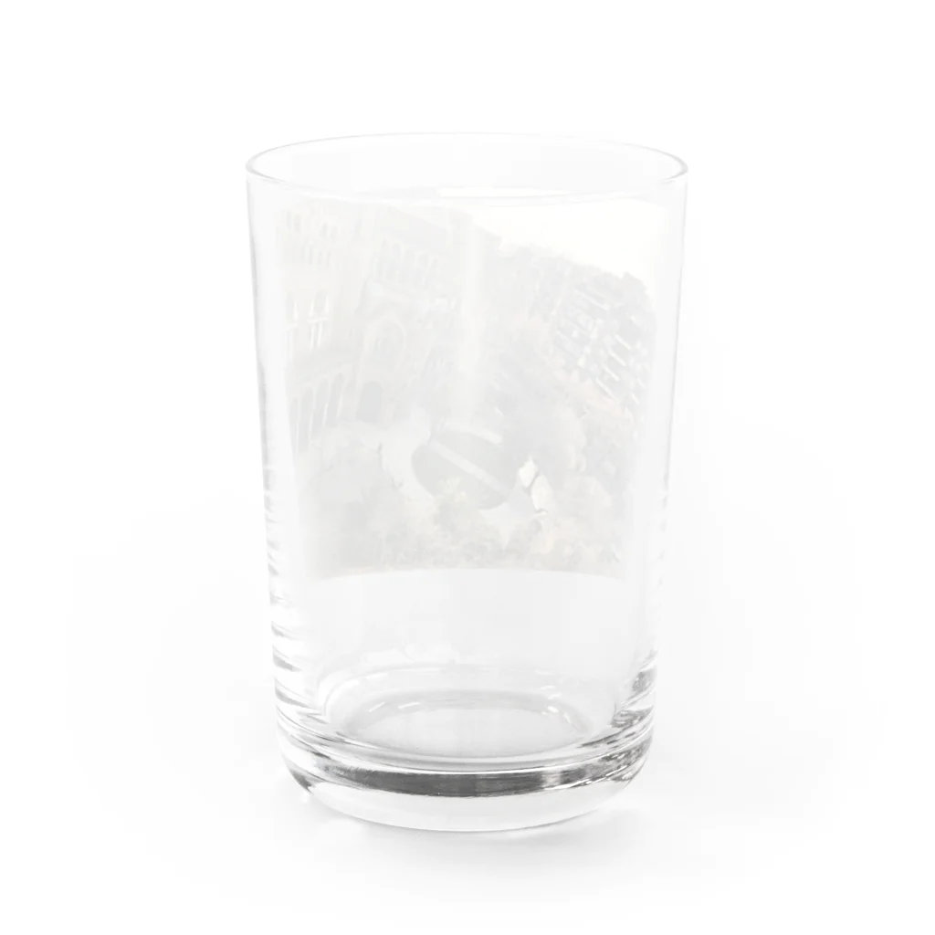 Destinoのスペインの風景 Water Glass :back