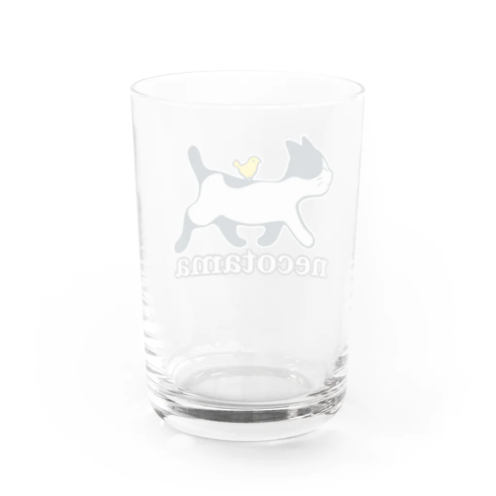 猫式玉々会社のネコたま散歩 Water Glass :back