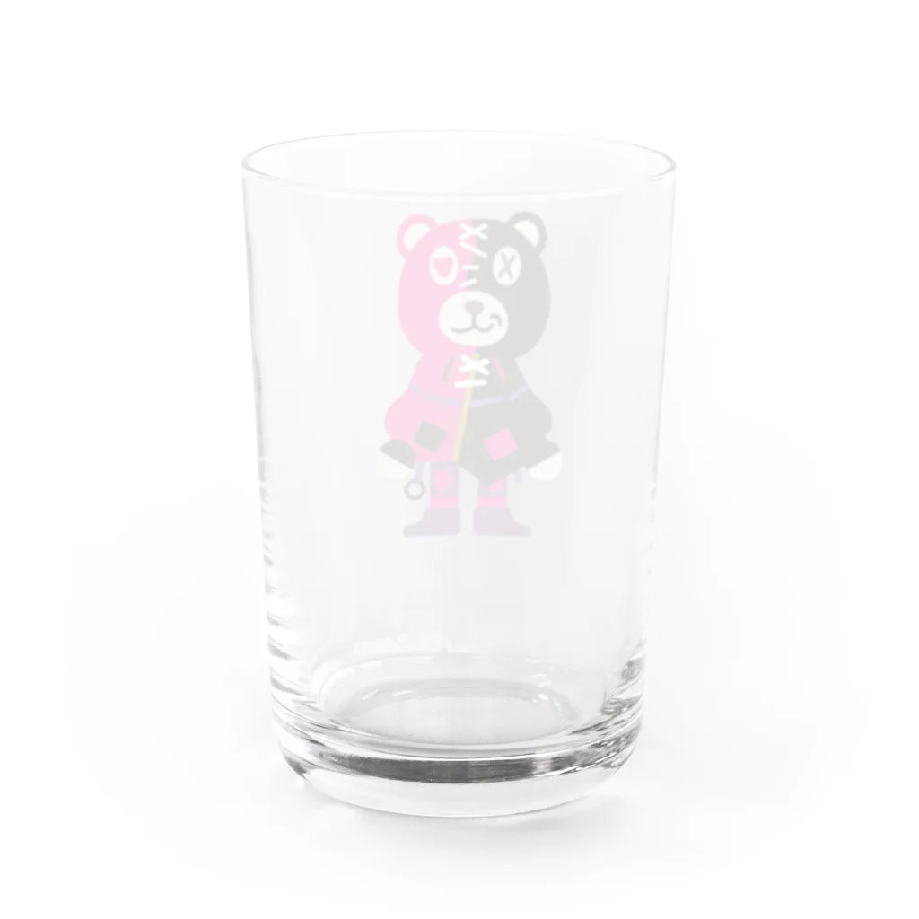 ブリーフ天使のpopbearset Water Glass :back