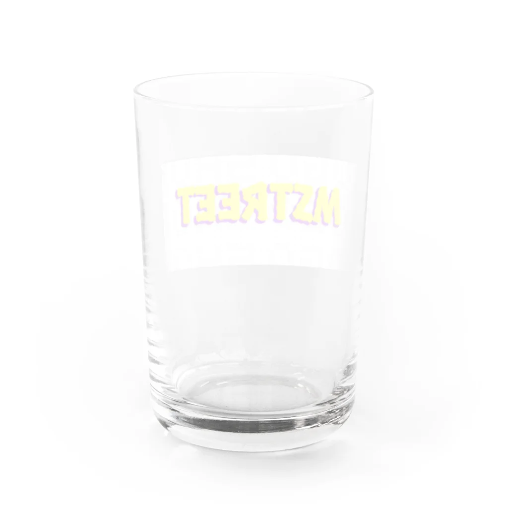 MSTREETのMストリート Water Glass :back