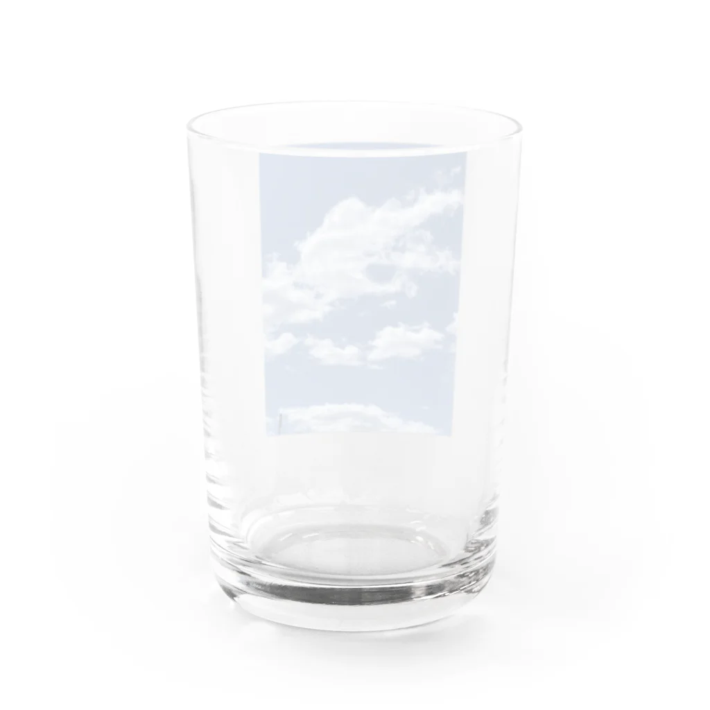 nctのあおぞらとくも Water Glass :back