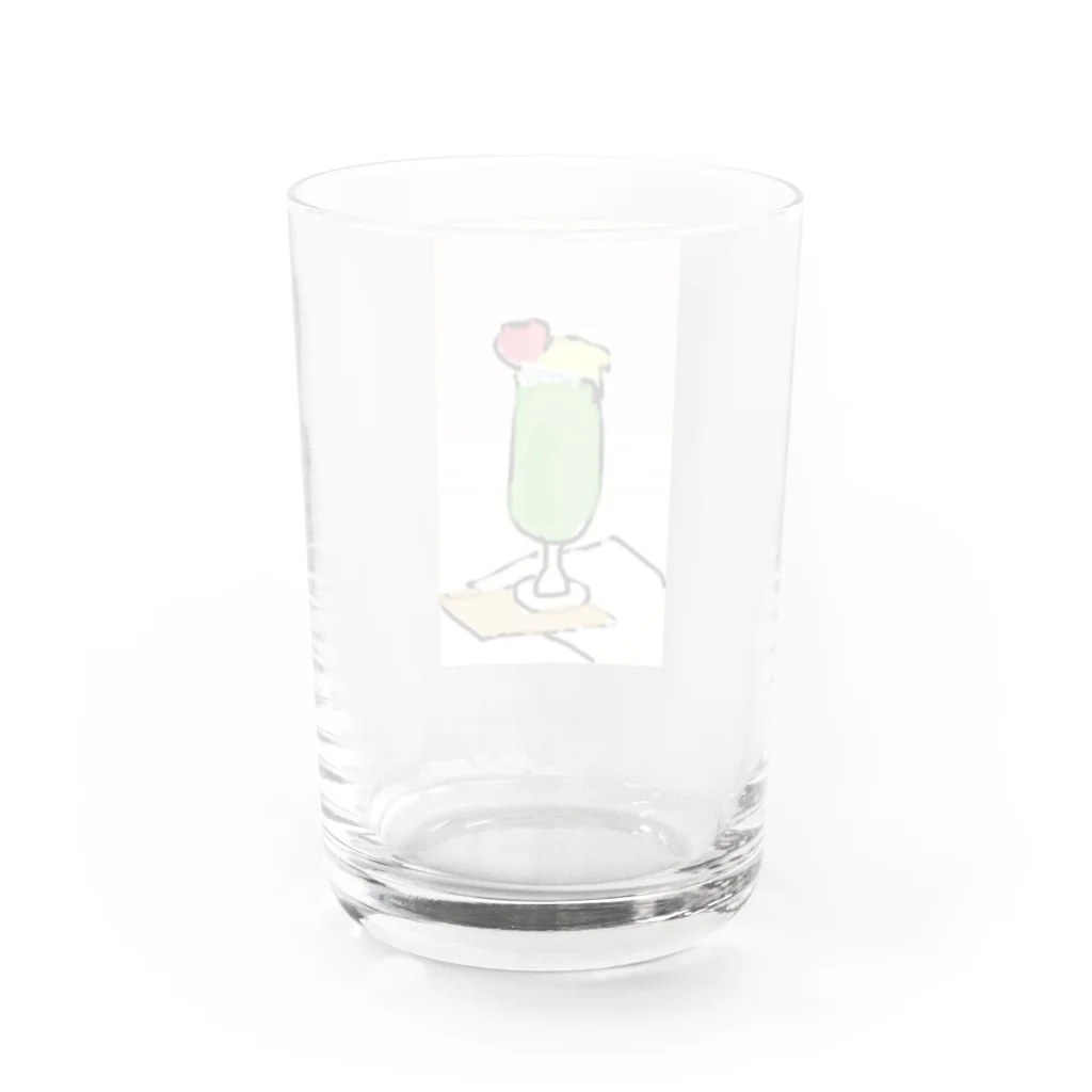 nctのめろんそーだ Water Glass :back