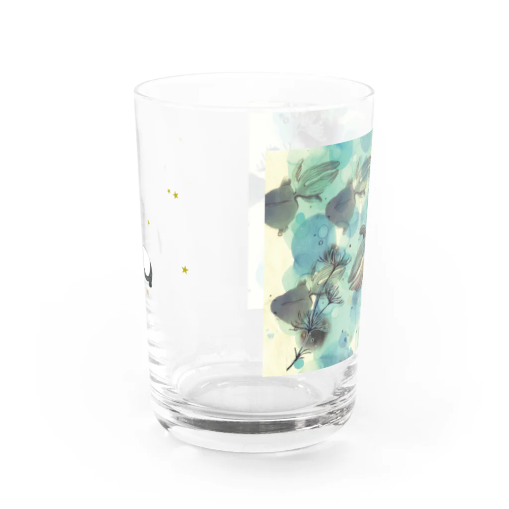 【水中庭園】の乙女座流星群 Water Glass :back