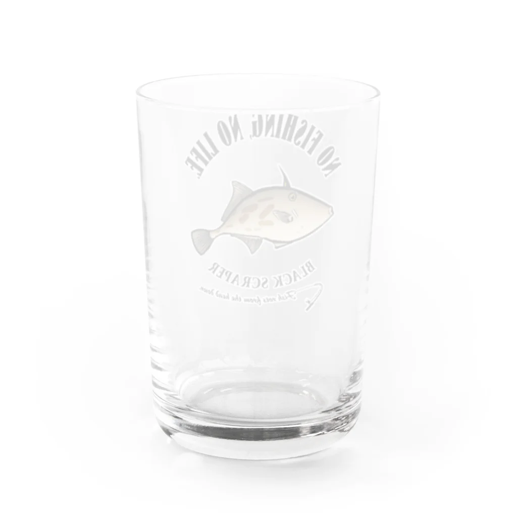 猫と釣り人のUMAZURAHAGI_EB_1CW Water Glass :back