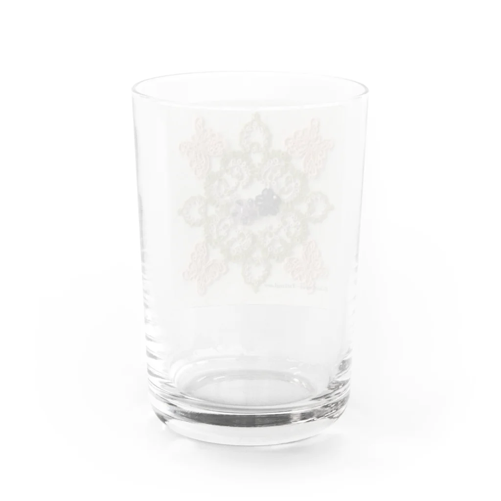 リシェコシェタティングレースのビクトリアン庭園 Water Glass :back