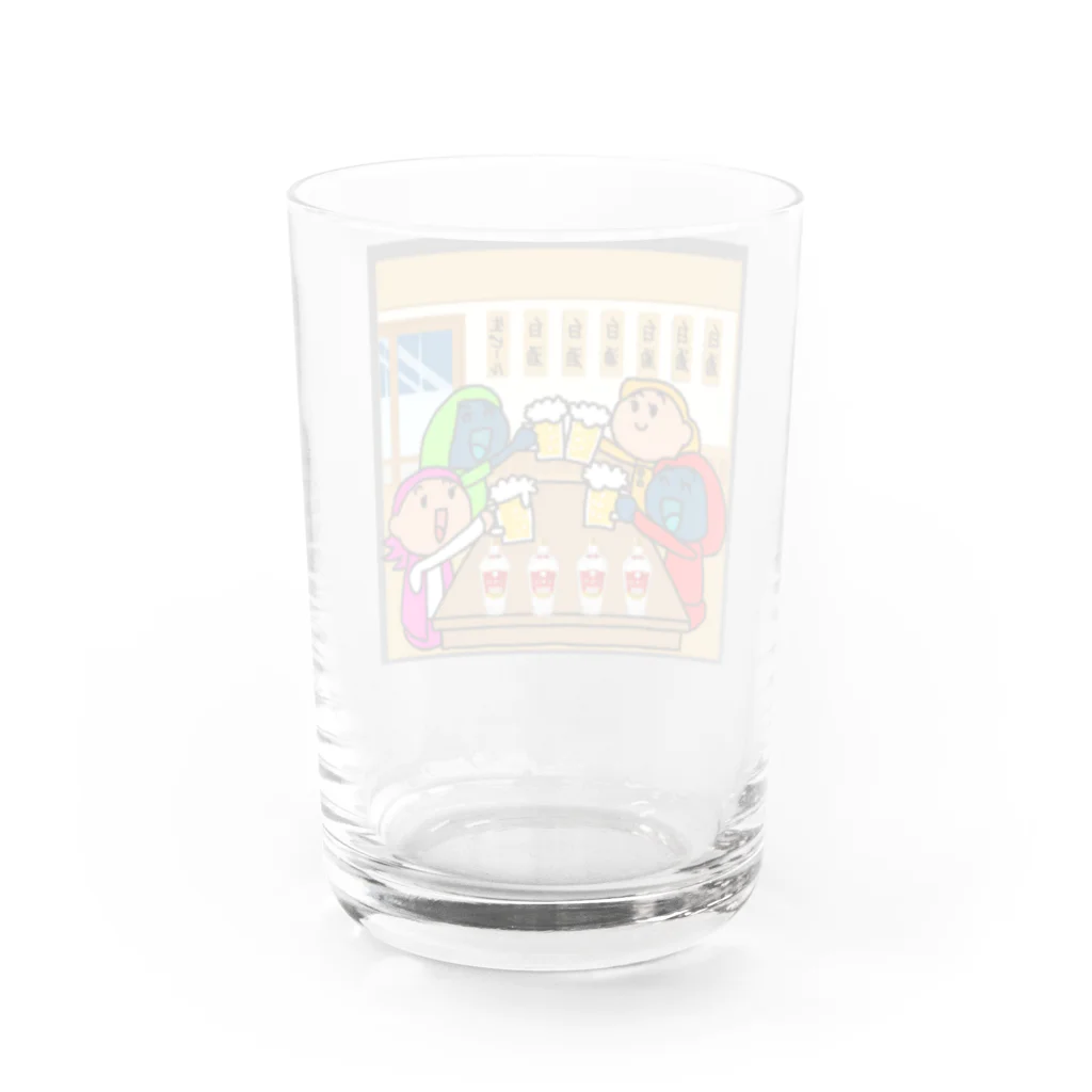 yudaodaoの生と白酒しか置いてません Water Glass :back