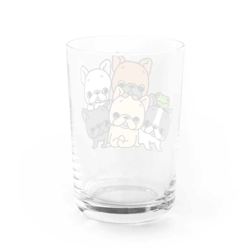 2216studioのフレブルだよ!全員集合！ Water Glass :back