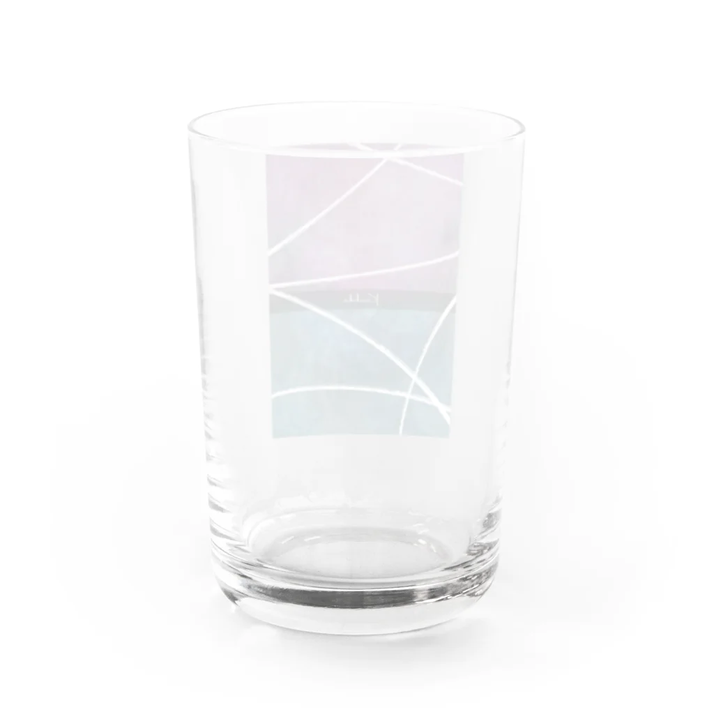 桐原チカヒロ(iNtElogiQ)のkirichikaソロオフィシャルグッズ Water Glass :back