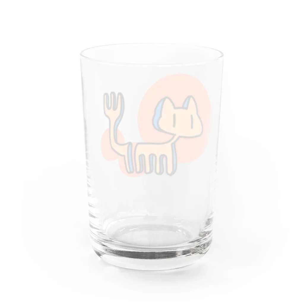 赤崎でんじろー🐞のたぶんねこ Water Glass :back