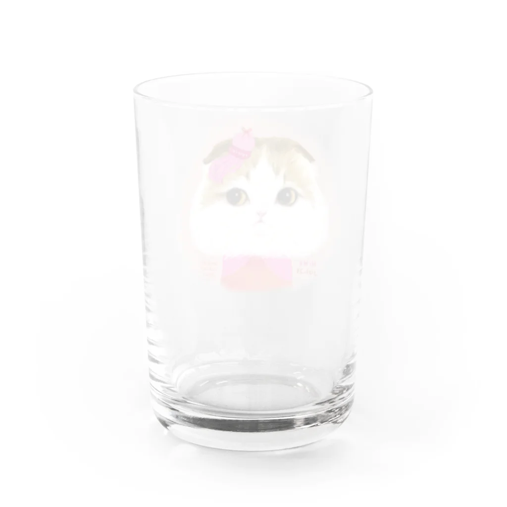 wokasinaiwoのひめちゃんドアップ Water Glass :back