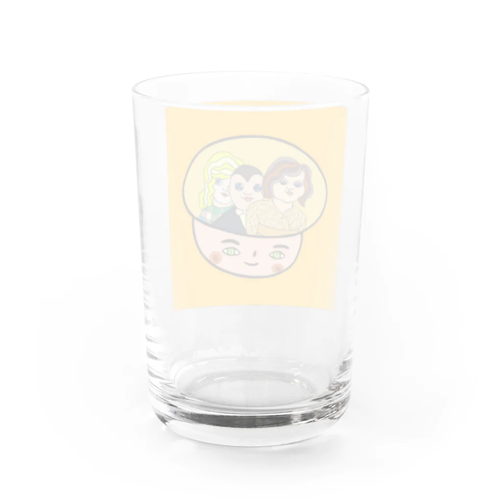 大須賀理恵のイギリスから来たお友達 Water Glass :back