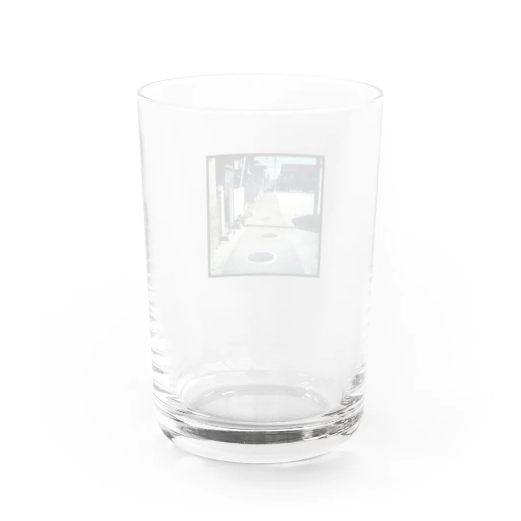 はおはおこーひーのけんけんぱ Water Glass :back