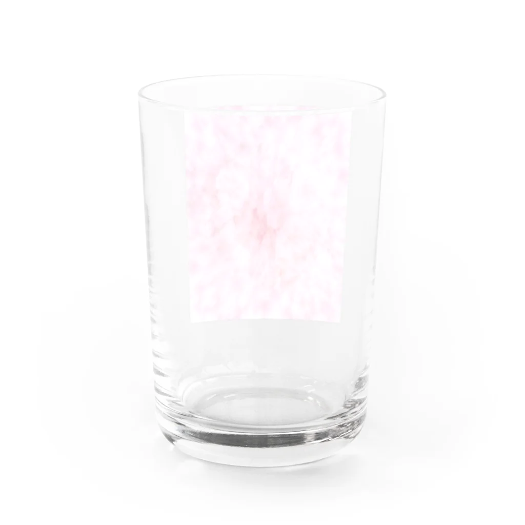 イロアソビのローズクォーツ Water Glass :back