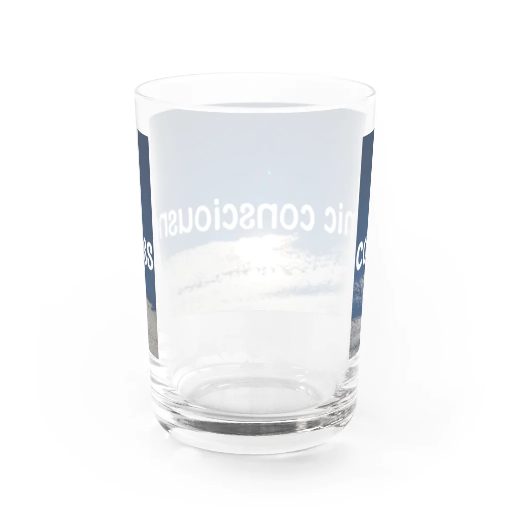 Tano_chante♪のcosmic consciousness Water Glass :back