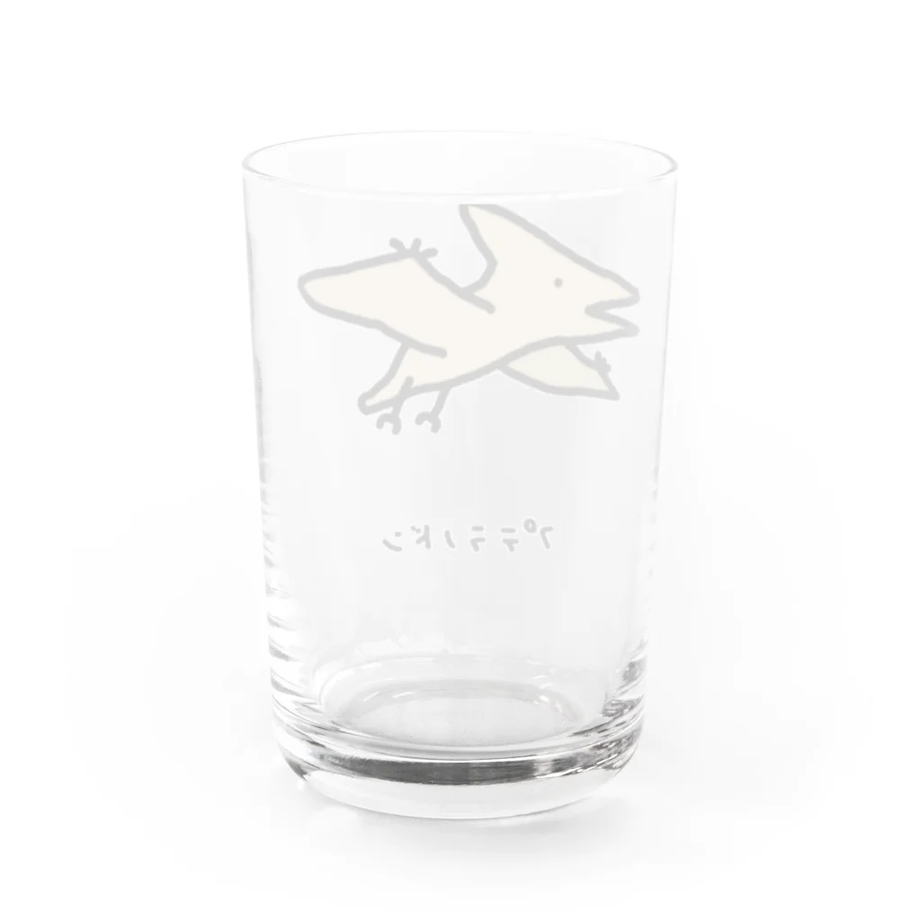 脂身通信Ｚのプテラノドン♪ Water Glass :back