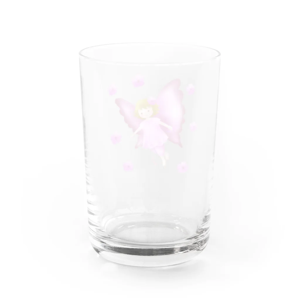 Miki Orangeのピンクの妖精A Water Glass :back