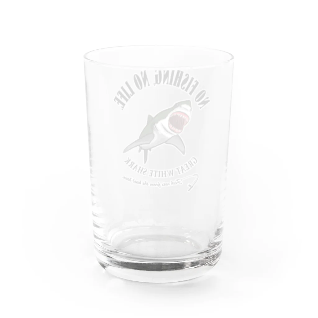 猫と釣り人のSAME_EB_1CW Water Glass :back