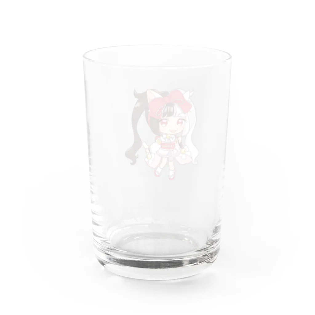 asuma_tetoのにゃんだふるっ！グッズ Water Glass :back