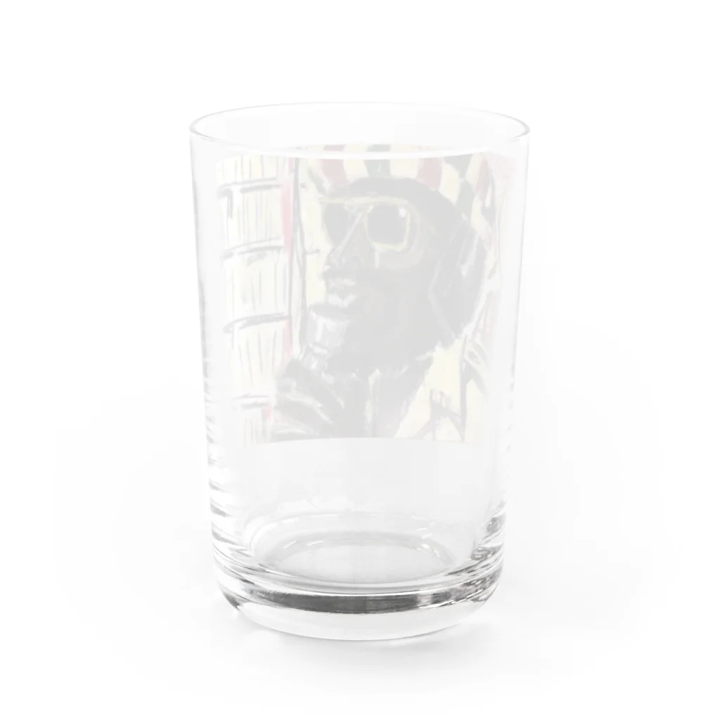 VIBES CORNERのBabylon shall fall Water Glass :back