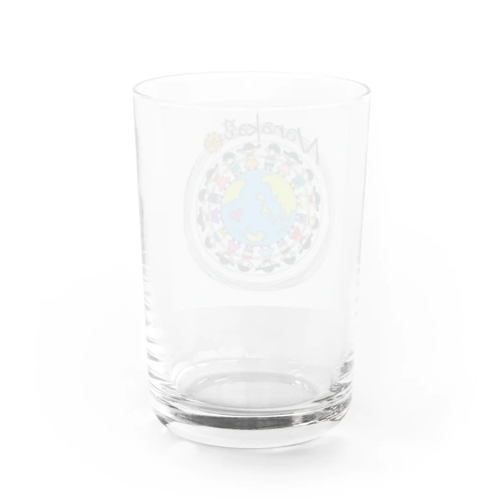 justymodelagencyのななかい　オリジナルグッズ Water Glass :back