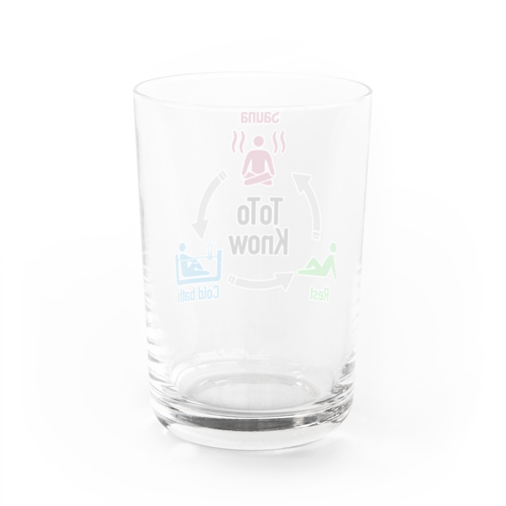 くいなの母の整う Water Glass :back