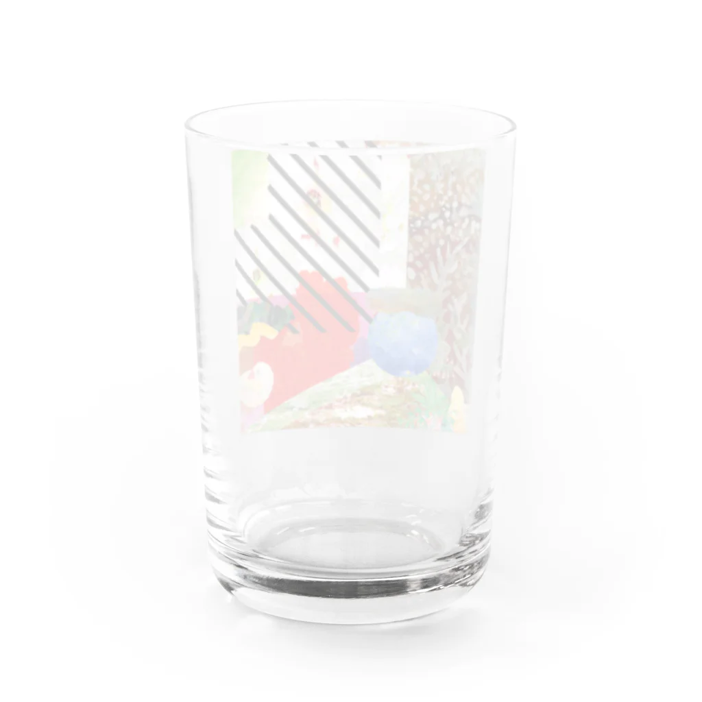 宇都木チエミのとある街角にアート Water Glass :back