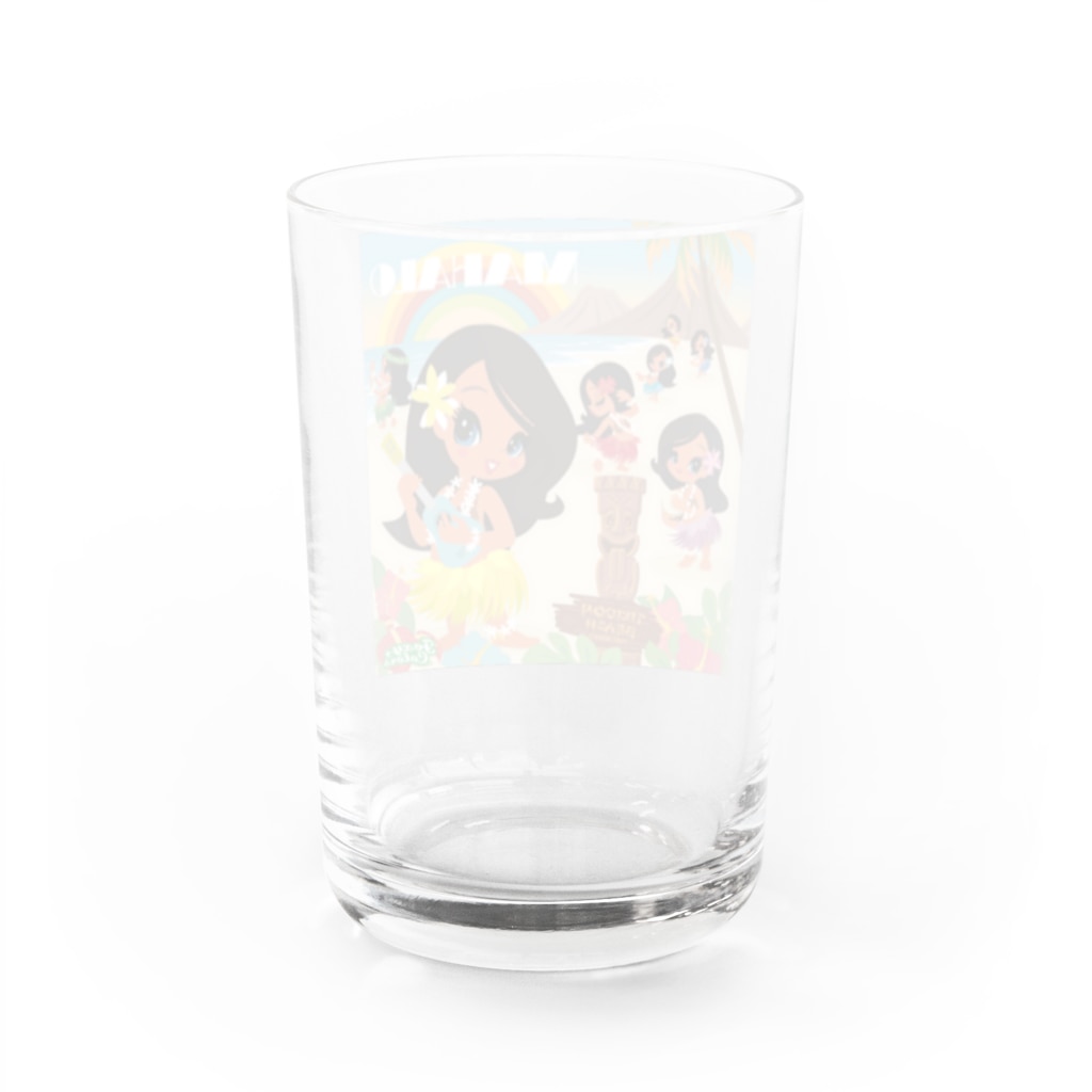 FOXY COLORSのHULA BABY Water Glass :back