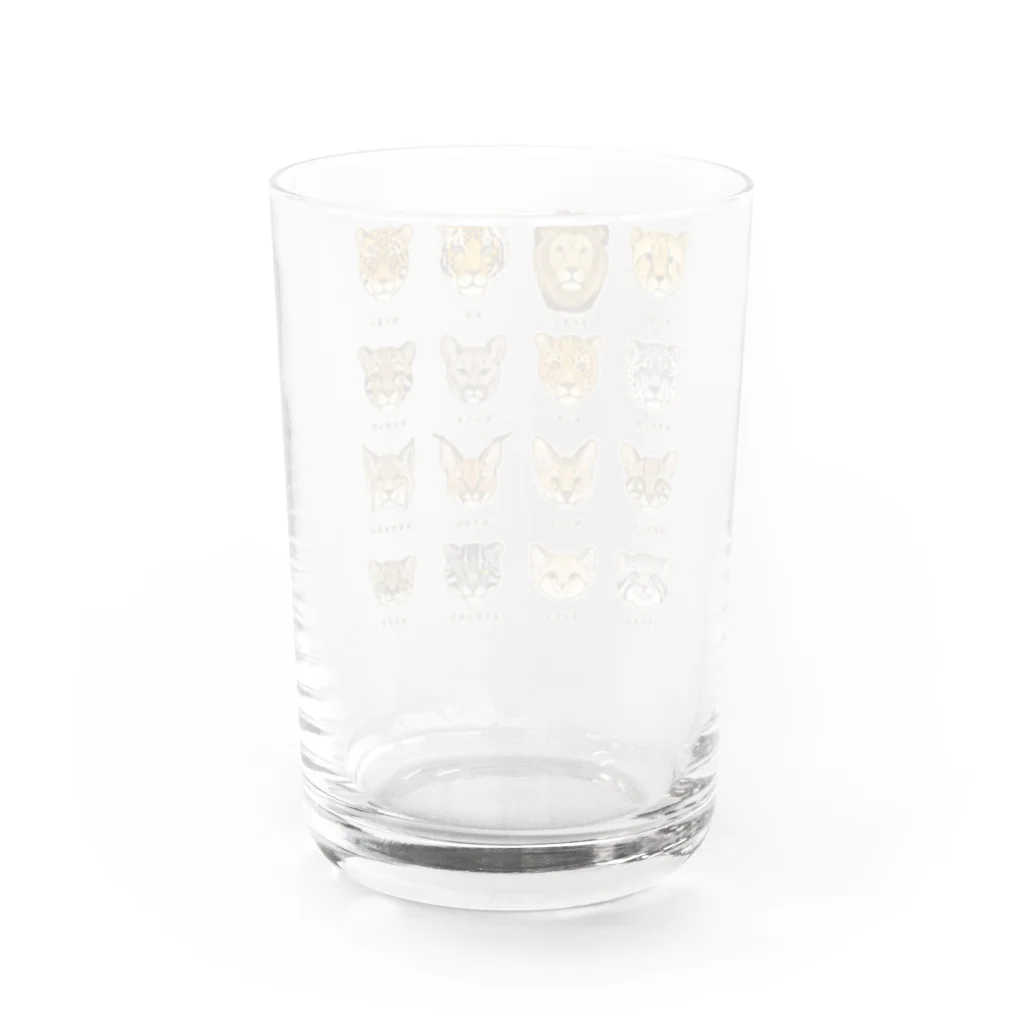 すとろべりーガムFactoryの野生のにゃん図鑑 Water Glass :back