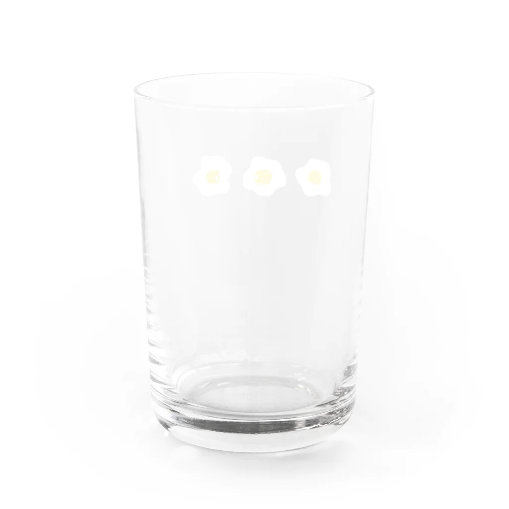 せ　みのめだまやき。 Water Glass :back