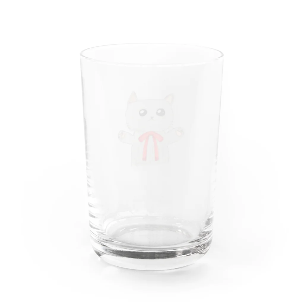 beautiful_lifeの張り付く猫 Water Glass :back