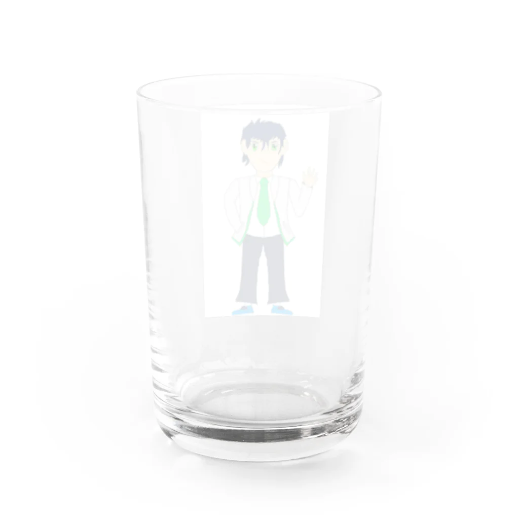 アスカの喜兎トウマ Water Glass :back