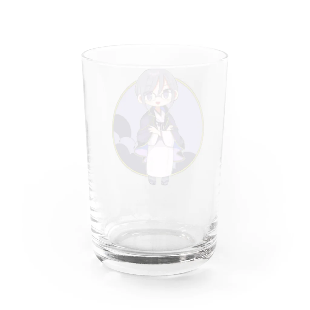 すみれ堂のかやまのぐっず 参 Water Glass :back