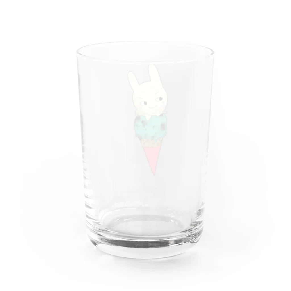 pon_kのアイスのぽんきち Water Glass :back